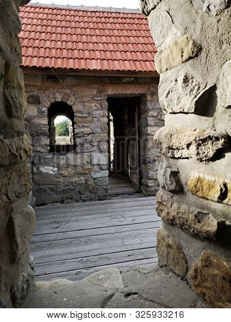 Arutela Roman Castra - Reconstruction - Arutela Was A Fort In The Roman Province Of Dacia Located On