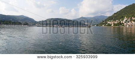 View Of The Beautiful Lake Como, Italy