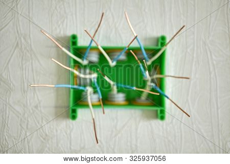 Electric Service, Electrical Maintenance, Electrical Technical Work, Installation Of A Wall-mounted 