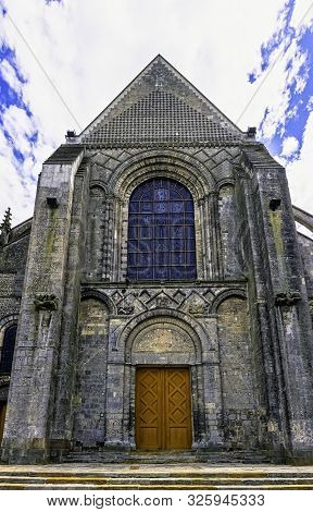 Le Mans, Maine, France - May 28: Cathedral Of Saint Julian (cathedrale St-julien Du Mans) On 28 May 
