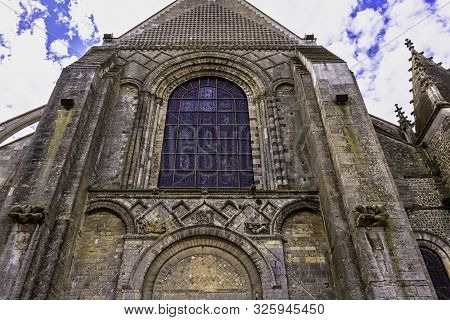 Le Mans, Maine, France - May 28: Cathedral Of Saint Julian (cathedrale St-julien Du Mans) On 28 May 