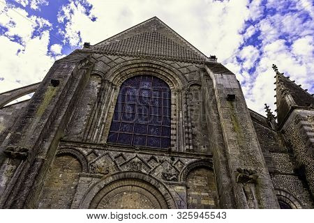 Le Mans, Maine, France - May 28: Cathedral Of Saint Julian (cathedrale St-julien Du Mans) On 28 May 