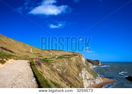 Jurrasic kystlinje Dorset Uk