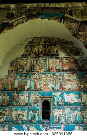 The Arbore Church Is A Romanian Orthodox Monastery Church In Arbore Commune, Suceava County, Romania