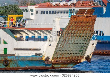 Old And Rusty Ferry Boats