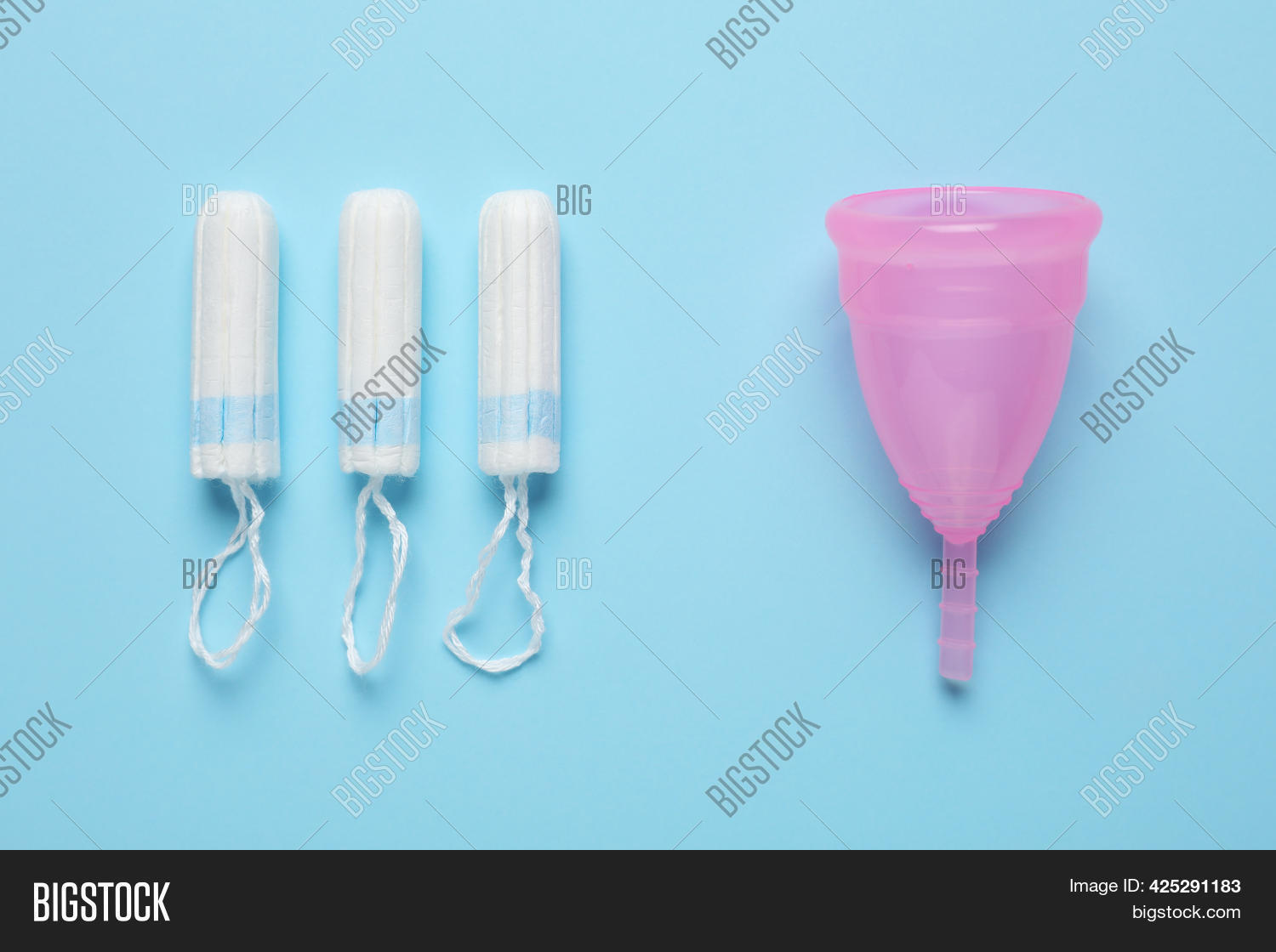 Menstrual Cup Tampons Image & Photo (Free Trial) Bigstock