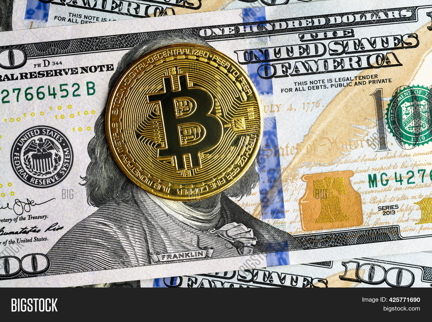 Bitcoin Vs Us Dollar Image Photo Free Trial Bigstock