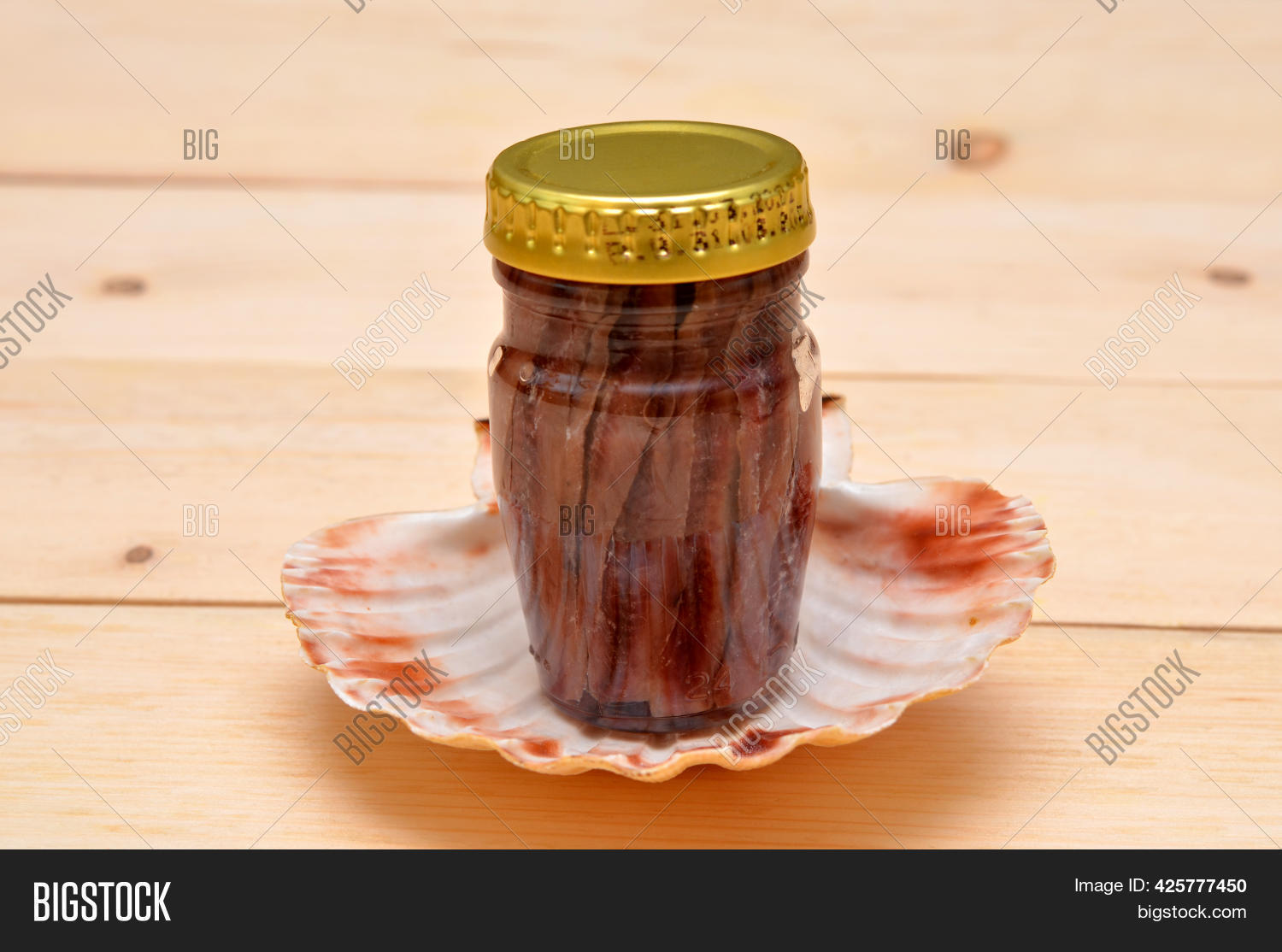 Anchovies Jar Seafood Image & Photo (Free Trial) Bigstock