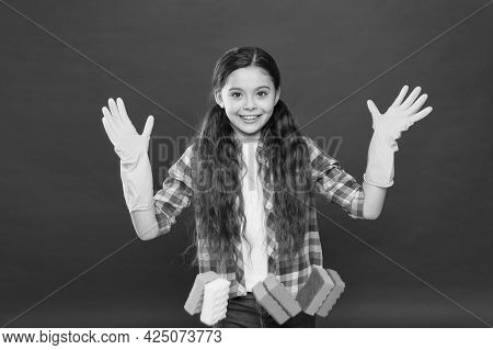 I Am Done. Housekeeping Duties. Turn Cleaning Into Game. Inculcate Cleanliness. Cleaning With Sponge