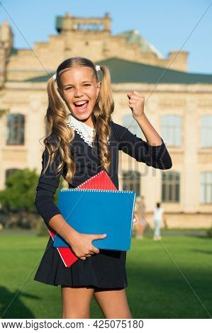 Education Is Power. Happy Kid Back To School. Non-formal Education. Private Teaching. Education And 