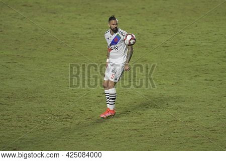 Rio, Brazil - June 27, 2021: Leandro Castan Player In Match Between Vasco Vs Brusque By 7st Round Of