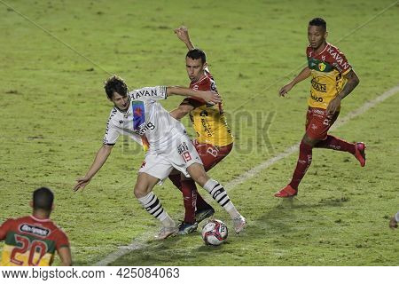 Rio, Brazil - June 27, 2021: Matias Galarza Player In Match Between Vasco Vs Brusque By 7st Round Of