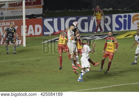 Rio, Brazil - June 27, 2021: Leandro Castan Player In Match Between Vasco Vs Brusque By 7st Round Of