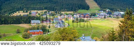 Landscape Around Pomezni Huts In Mala Upa, Giant Mountains, Czech: Krkonose