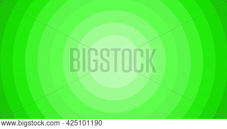 Composition of multiple green circles with copy space background. colour and writing space concept digitally generated image.