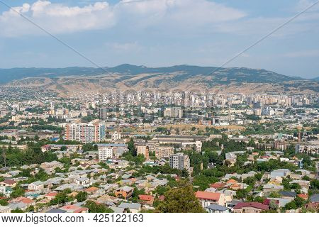 Residential Buildings In The City Of Tbilisi