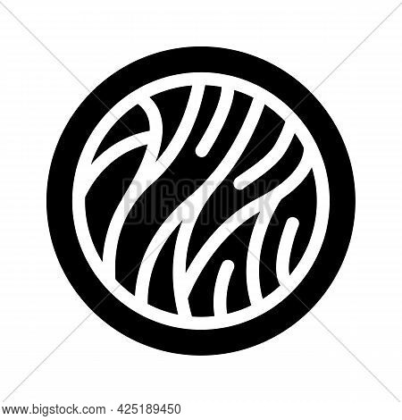 Cellulose Nutrition Fact Glyph Icon Vector. Cellulose Nutrition Fact Sign. Isolated Contour Symbol B