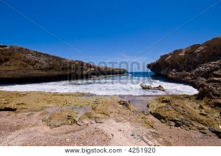 Rocky Shore Inlet Shete Boca National Park