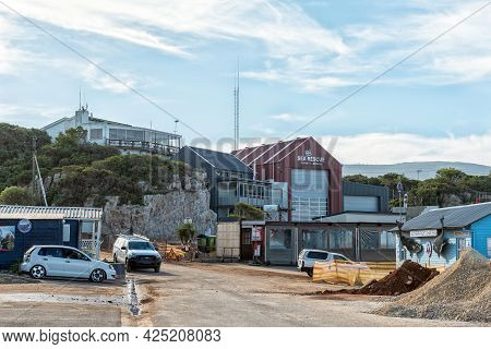 Hermanus, South Africa - April 12, 2021: Offices Of The Sea Rescue Institute At The Harbour In Herma