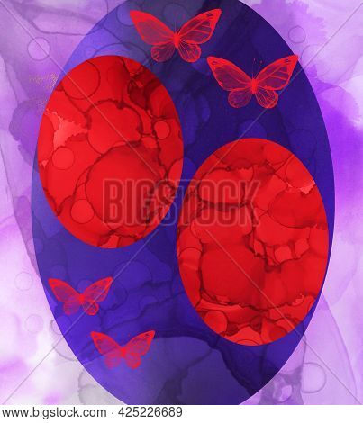 Graphic Design Elements - Wall Paper, Textile Design, Pattern, Texture, Background, Interior, Art Pr