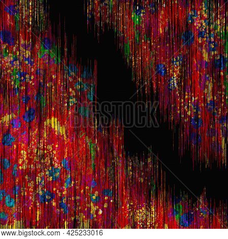 Graphic Design Elements - Wall Paper, Textile Design, Pattern, Texture, Background, Interior, Art Pr
