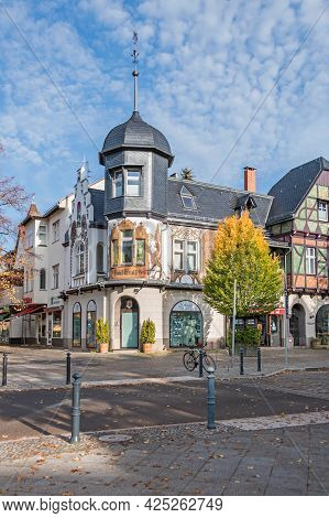 Berlin, Germany - October 25, 2020: Emisch-haus, A Listed Cultural Monument Of The 19th-century Vill