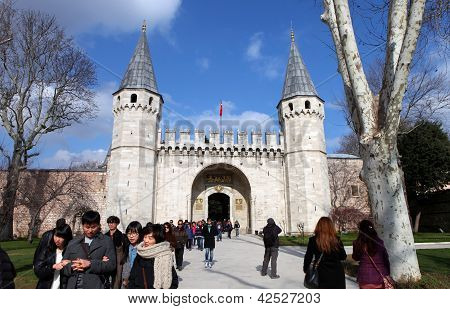 Tor der Topkapi-Palast
