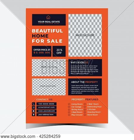 Real Estate Flyer Design Template For Your Business Or Service