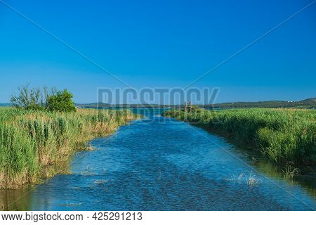 Ornithological Nature Park Vrana Lake (vransko Jezero) In Dalmatia, Croatia