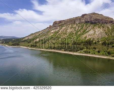 Aerial View Of Studen Kladenets Reservoir, Kardzhali Region, Bulgaria