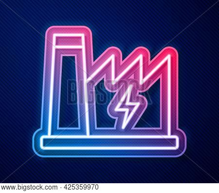 Glowing Neon Line Vector Photo Free Trial Bigstock