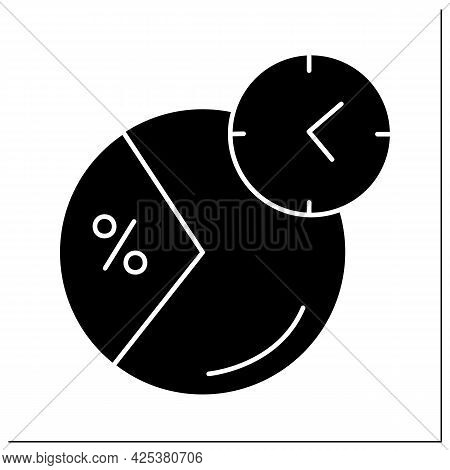 Daily Value Glyph Icon. Daily Nutrition Supplements Percentage. Eat Period. Portion Control. Healthy