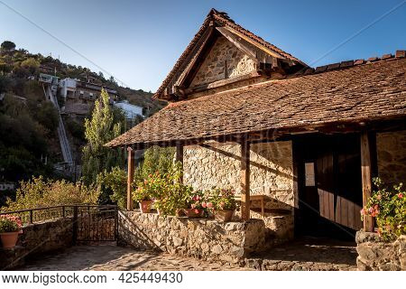 Monastery Of Saint John Lampadisitis At Kalopanagiotis Village. Nicosia District, Cyprus