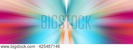 Shiny Flash Of Multi-colored Rays.
Glowing Burst Of Light From A Center Point. Bright Flash Beams.