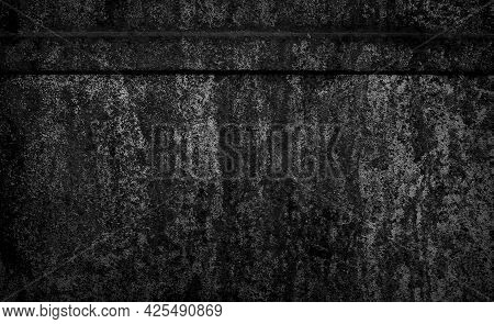 The Texture Of The Old Rusty Metal. Rust Spots And Streaks On The Surface Of Light Metal. Metal Rust