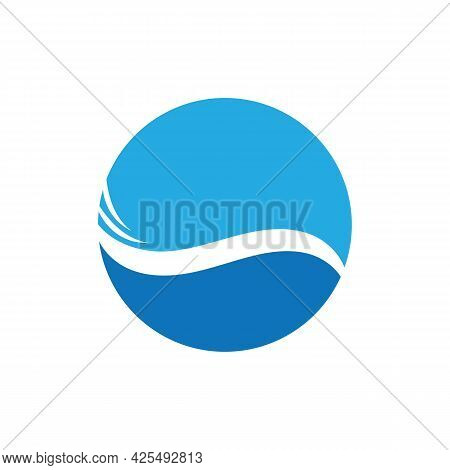 Water Wave Icon Vector