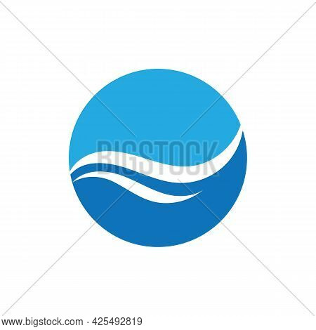Water Wave Icon Vector
