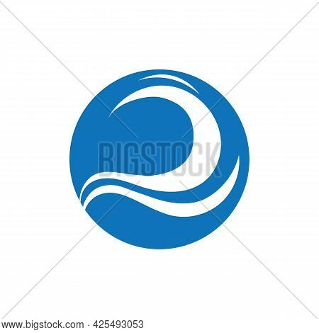 Water Wave Icon Vector