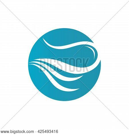 Water Wave Icon Vector