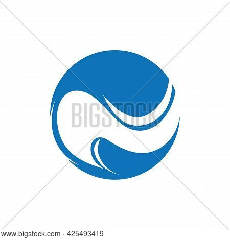 Water Wave Icon Vector