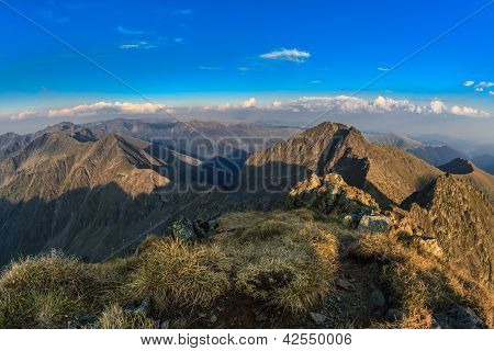 สูงสุด Negoiu ภูเขา Fagaras โรมาเนีย