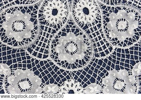 Traditional Textile Bobbin Detail Artisan Craftmanship Made In Camarinas. Spain