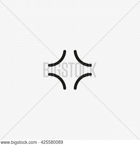 Minimize Screen Button Vector Icon For Web And Mobile Ui Design.