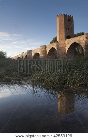 Most Frias, Burgos, Castilla Y Leon, Španělsko