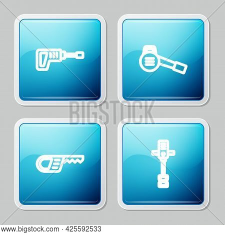Set Line Rotary Hammer Drill Machine, Leaf Garden Blower, Reciprocating Saw And Electrical Hand Conc