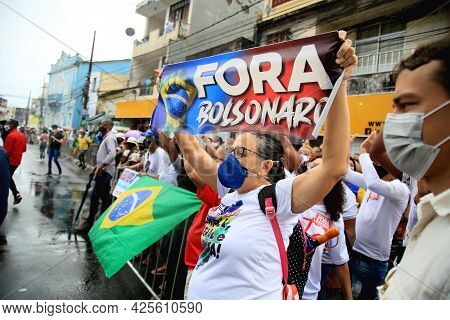 Protest Against The Government Of Jair Bolsonaro