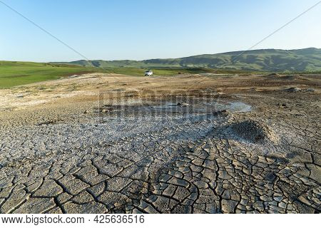 Nature Attraction In Kahetia Eco Travel - Mood Volcano Landscape