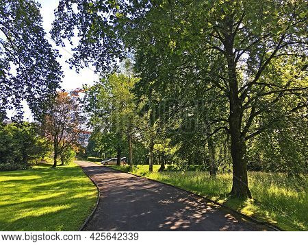 Park At Feldli Cemetery In Saint Gallen (park Auf Dem Friedhof Feldli In Sankt Gallen), St. Gallen -