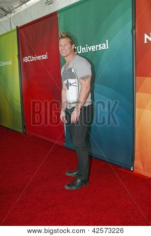 PASADENA, CA - JAN. 7: Chris Jericho ankommer til NBCUniversal 2013 vinter Tryk på Tour på Langham H