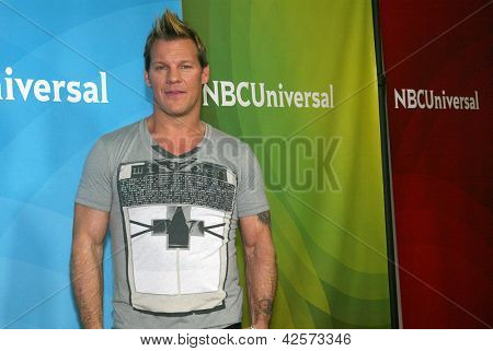 PASADENA, CA - JAN. 7: Chris Jericho ankommer til NBCUniversal 2013 vinter Tryk på Tour på Langham H